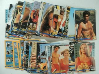Baywatch Complete Base Set Of 100 Trading Cards 1995 Pamela Anderson