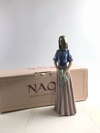Nao Lladro 1255 Figurine W/ Box Hand Made In Spain - 0137