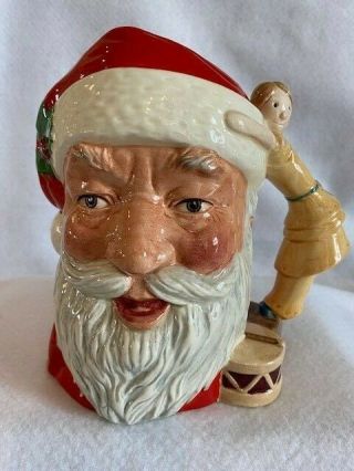 Royal Doulton Character Jug Santa Claus D6668 1981 Large Mug Toby