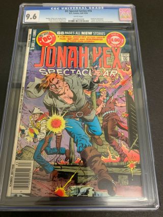 Dc Special Series 16 Cgc 9.  6 (dc,  1978) Death Of Jonah Hex White Pages