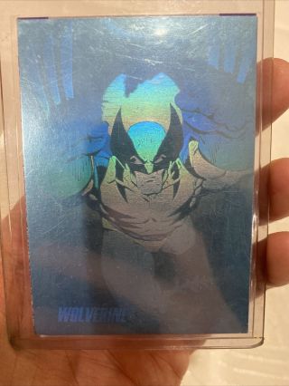 Impel Marvel Universe 1992 Series 3 Hologram Chase Card Nm - H - 3 Wolverine X - Men