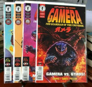 Gamera Guardian Of The Universe 1 - 4 Dark Horse Comics Vf/nm Set 1996