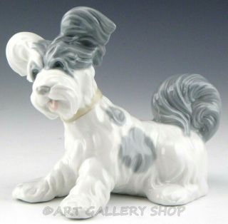Lladro Figurine Skye Terrier Dog 4643 Retired