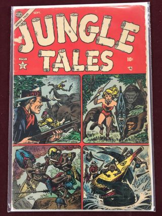 Jungle Tales 1 Professionally Graded Gd/vg 3.  0