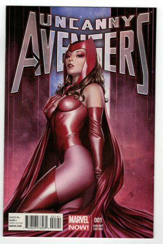 Uncanny Avengers 1 - Granov Variant - Scarlet Witch - Wandavision - Marvel
