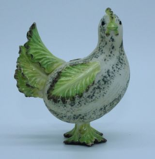 Enesco Home Grown Lettuce Gourd Melon Chicken Collectible Figurine