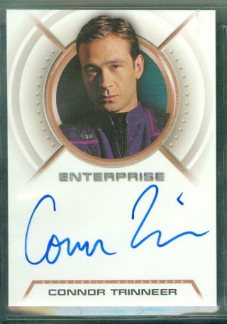 Star Trek Enterprise Season 3 (a7) Connor Trinneer Autograph Card