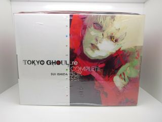 Tokyo Ghoul Re Complete Box Set Vol.  1 - 16 & Double - Sided Poster Sui Ishida Nib