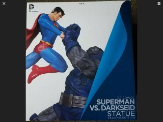 Dc Collectibles Superman Vs.  Darkseid Statue - Cheapest On Ebay