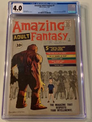Adult Fantasy 7 Cgc 4.  0 1961