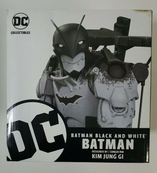 Dc Collectibles Batman Black & White Statue By Kim Jung Gi Mib