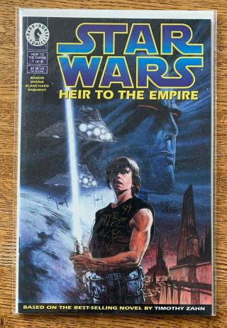 Star Wars - Heir To The Empire 1 - Dynamic Forces Signed By Mike Baron 509/2500