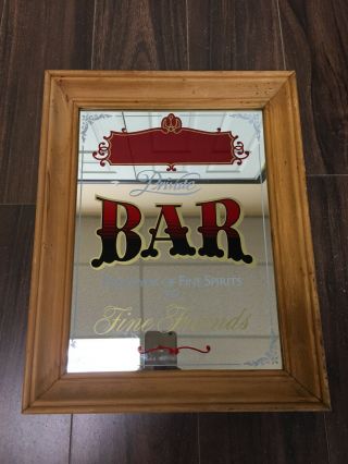 Private Bar Purveyor Of Fine Spirits To Fine Friends Mirror By Stamford Art