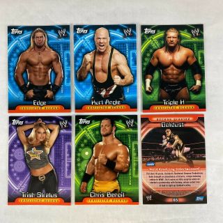 WWE INSIDER (Topps 2006) Complete Set of Wrestling Trading Cards (1 - 72) 2