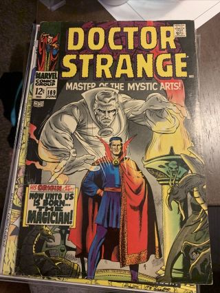 Doctor Strange 169 (1968,  Marvel) Origin Issue Key 1st Solo Fn,