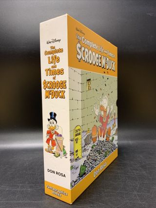 The Complete Life & Times of Scrooge McDuck by Don Rosa Vol.  1 & 2 Box Set - EX 2