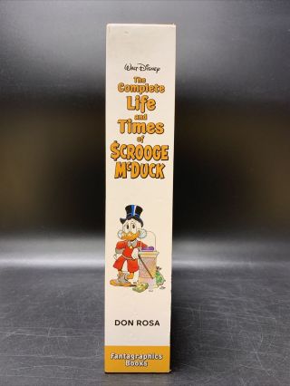 The Complete Life & Times of Scrooge McDuck by Don Rosa Vol.  1 & 2 Box Set - EX 3
