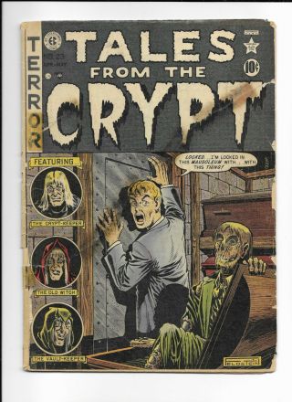 Tales From The Crypt 23 = Fa Insane Trapped With A Zombie Ec Comics - Pch