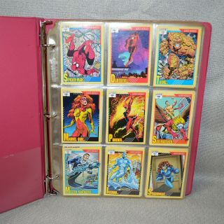 1993 Skybox Marvel Trading Cards 176 Total