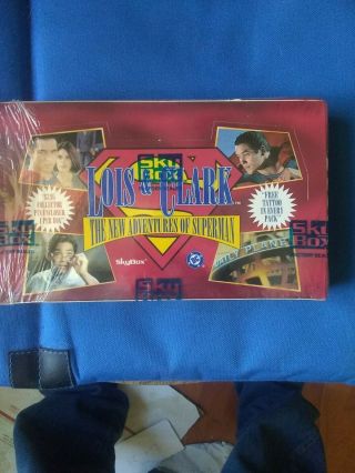 1995 Skybox Lois And Clark The Adven.  Of Superman Open Box 36pks