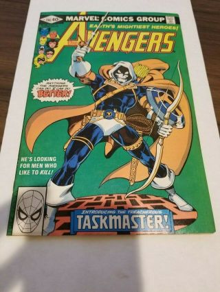 The Avengers 196 Marvel Comics 1980 1st Task Master