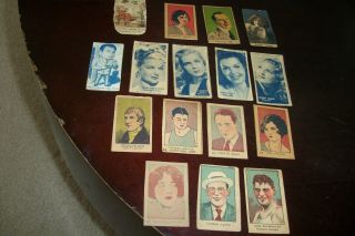 Hollywood Vintage Movie Stars Cards Very Rare To Find 1930s 40s And Beyond
