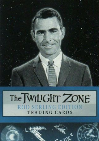 Twilight Zone Rod Serling Edition Base Card Set 156 Cards Rittenhouse 2019