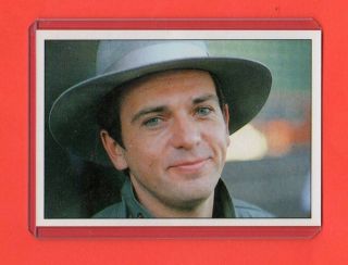 Peter Gabriel/genesis 1987 Panini Smash Hits Card Rare Italian Language Back
