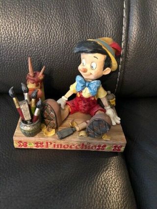 Disney Showcase Enesco " Carved From The Heart " Statue By Jim Shore