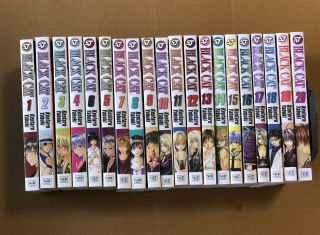 Black Cat Manga Complete Set Series 1 - 20 By Kentaro Yabuki English Oop