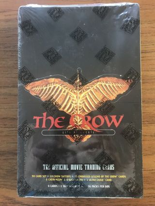 The Crow City Of Angels 1996 Factory Box Of 36 Packs