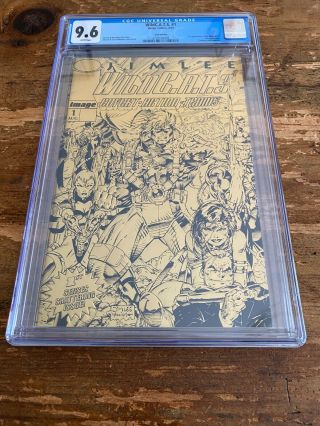 Wildc.  A.  T.  S.  1 Gold Edition Cgc 9.  6 1st App Of The Wildc.  A.  T.  S Image Comics Lee