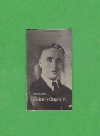 1930´s Swedish Mazetti 41 Charlie Chaplin Rare
