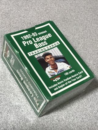 1992 - 93 Pro League Bass Card Set Kevin Van Dam Rc & Jimmy Houston