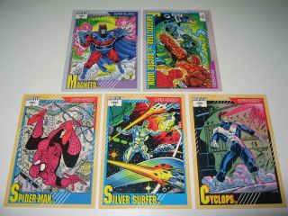 1991 Marvel Universe 5 - Card Cello Pack Promo Set =last One=
