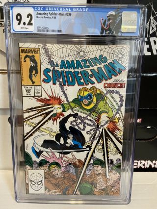 The Spider - Man 299 Cgc 9.  2 Venom Label