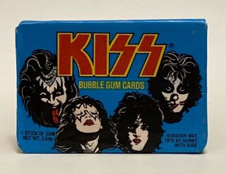 1978 Donruss Kiss Series - 1 Trading Cards Wax Pack