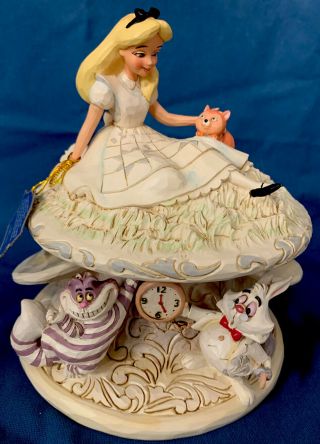 Disney Traditions Jim Shore Alice In Wonderland Whimsy And Wonder Trio 60005957