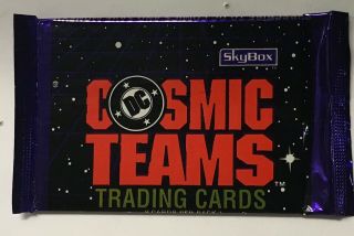 Dc Comics Cosic Teams Trading Cards 52 Total Packs Skybox