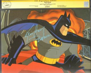 Batman The Animated Series 11x14 Print Cgc Signature Series Signed Kevin Conroy