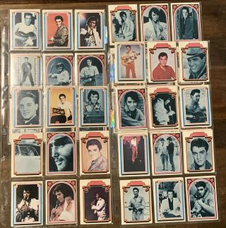 Elvis Presley Vintage 1978 Trading Cards 65 Of The 66 In Set