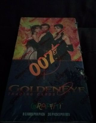 James Bond 007 Golden Eye Factory Box Trading Cards 36 Packs