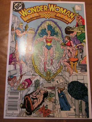 Dc Wonder Woman 7 9.  8 1st Cheetah App.  (barbara Minerva) Newsstand Variant Comic