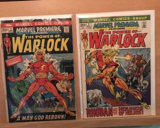 The Power Of Warlock And Warlock 1 - 15 (full Run) And Marvel Premiere 1,  2