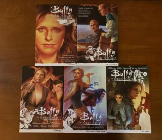 Buffy The Vampire Slayer,  Season 9 Vol.  1 2 3 4 5 Dark Horse Oop Tpb