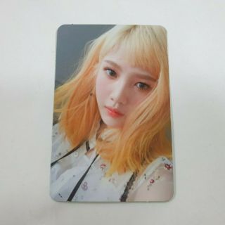 Red Velvet 3rd Mini Russian Roulette Official Joy Photocard 1p K - Pop