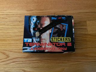 Topps T2 Terminator 2 Judgment Day Stickers 1991,  Nos 48 Packs