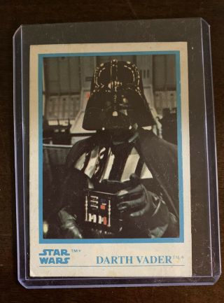 1984 Darth Vader Trading Card 8,  Star Wars,  Kelloggs,