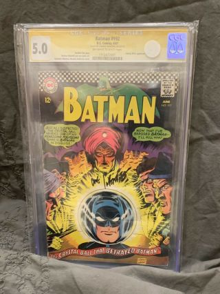 Batman 192 Cgc 5.  0 Ss Carmine Infantino Off White To White Pages Look