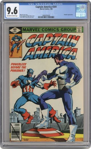 Captain America 241 Cgc 9.  6 1980 3694203020